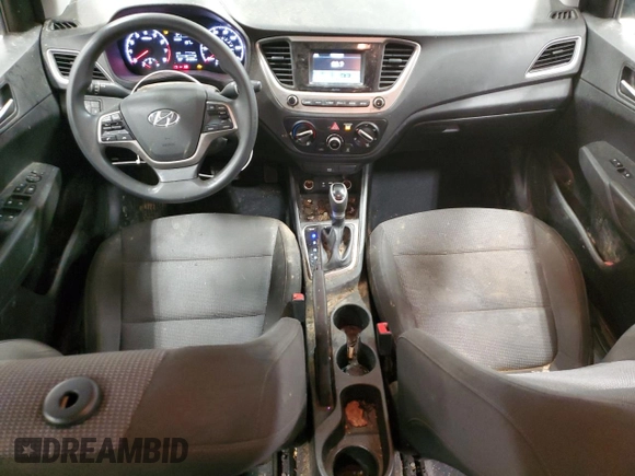 2018 Hyundai Accent SEL with VIN 3KPC24A35JE026609, listed as a Copart auction lot 79036613 with 104,833 mi miles. Bid and sale history available at carsss.com. Image 8.