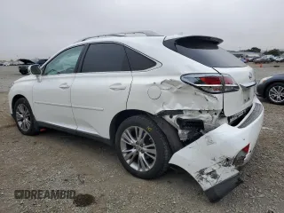 2014 Lexus RX 350 with VIN JTJBK1BA6E2461484, listed as a Copart auction lot 58937775 with 95,704 mi miles and Salvage title. Bid and sale history available at DreamBid. Image 2.