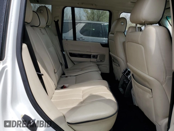 2012 Land Rover Range Rover HSE Lux with VIN SALMF1D46CA385185, listed as a Copart auction lot 54652525 with 158,695 mi miles and Clean Title. Bid and sale history available at DreamBid. Image 11.