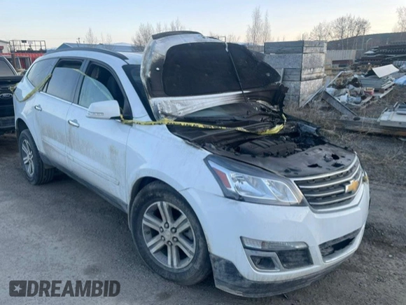 2017 Chevrolet Traverse LT with VIN 1GNKVGKD8HJ238873, listed as a Copart auction lot 46583895 with Not Provided miles and Non Repairable. Bid and sale history available at DreamBid. Image 4.