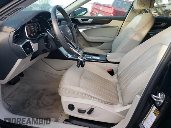 2019 Audi A6 Premium Plus with VIN WAUL2BF20KN090118, listed as a Copart auction lot 87449584 with 50,849 mi miles and Clean Title. Bid and sale history available at carsss.com. Image 7.