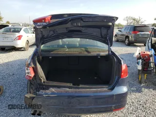 2012 Volkswagen Jetta SE with VIN 3VWDP7AJ1CM427134, listed as a Copart auction lot 55442355 with 128,217 mi miles and Non repairable. Bid and sale history available at DreamBid. Image 6.