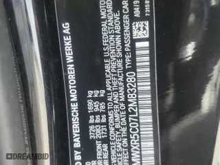 2020 MINI Hardtop 2 Door Cooper S with VIN WMWXR5C07L2M83280, listed as a Copart auction lot 62102324 with 38,647 mi miles and Salvage Title. Bid and sale history available at carsss.com. Image 13.