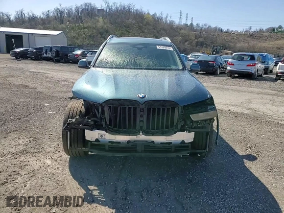 2023 BMW X7 xDrive40i with VIN 5UX23EM04P9P66602, listed as a Copart auction lot 51428015 with 65,671 mi miles and Salvage Title. Bid and sale history available at carsss.com. Image 15.