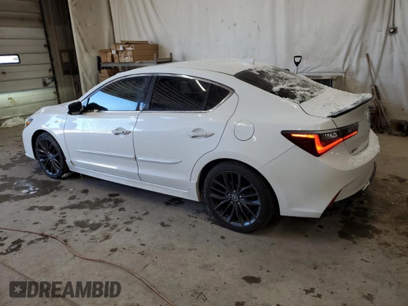 2020 Acura ILX w/Premium/A-SPEC Pkg with VIN 19UDE2F81LA009110, listed as a Copart auction lot 41711785 with 50,266 mi miles and Salvage Title. Bid and sale history available at carsss.com. Image 2.