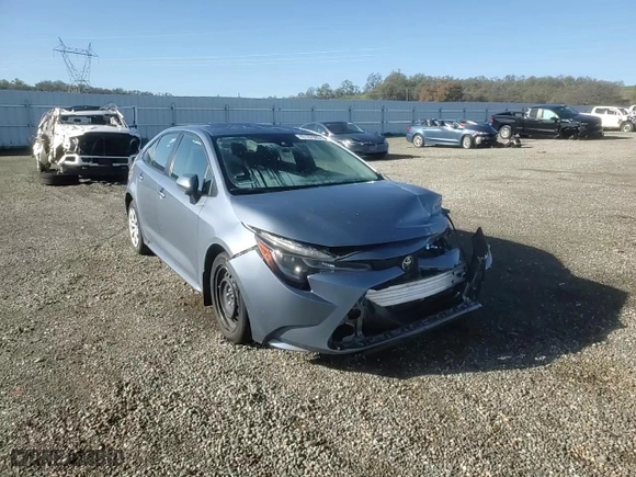 2022 Toyota Corolla LE with VIN JTDEPMAE5N3031866, listed as a Copart auction lot 49187985 with 34,157 mi miles and Salvage Title. Bid and sale history available at carsss.com. Image 11.