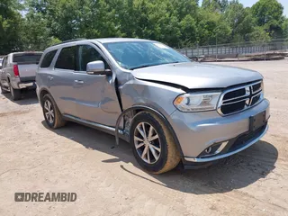 2016 Dodge Durango Limited with VIN 1C4RDHDG7GC346217, listed as a IAAI auction lot 42604426 with 226,491 mi miles and . Bid and sale history available at DreamBid. Image 1.