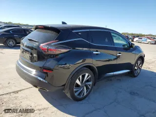 2024 Nissan Murano SL with VIN 5N1AZ2CJ0RC113044, listed as a Copart auction lot 80896484 with 14,502 mi miles and Salvage Title. Bid and sale history available at carsss.com. Image 3.