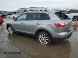 2012 Mazda CX-9 Grand Touring with VIN JM3TB3DV6C0345754, listed as a Copart auction lot 88997245 with 163,254 mi miles and Salvage Title. Bid and sale history available at carsss.com. Image 2.