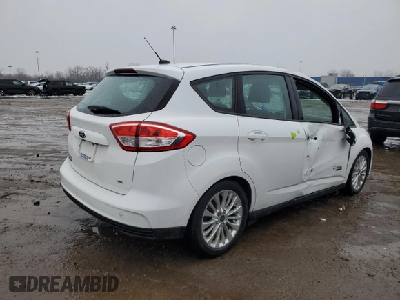 2017 Ford C-Max Energi SE with VIN 1FADP5EU3HL107792, listed as a Copart auction lot 39612194 with 80,891 mi miles. Bid and sale history available at carsss.com. Image 3.