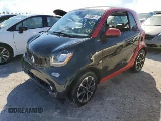 2017 Smart fortwo Pure with VIN WMEFJ5DA2HK172362, listed as a Copart auction lot 77809814 with Not Provided miles and Non Repairable. Bid and sale history available at DreamBid. Image 1.