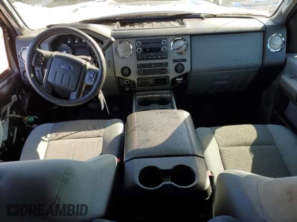 2011 Ford F-250 XL with VIN 1FT7W2A68BEC66321, listed as a Copart auction lot 46033415 with 184,567 mi miles and Salvage Title. Bid and sale history available at carsss.com. Image 8.