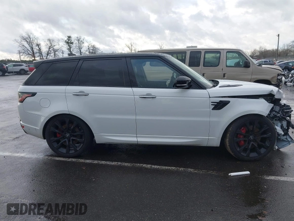 2021 Land Rover Range Rover Sport HST with VIN SALWS2RU0MA749704, listed as a IAAI auction lot 41211106 with 53,160 mi miles. Bid and sale history available at carsss.com. Image 13.