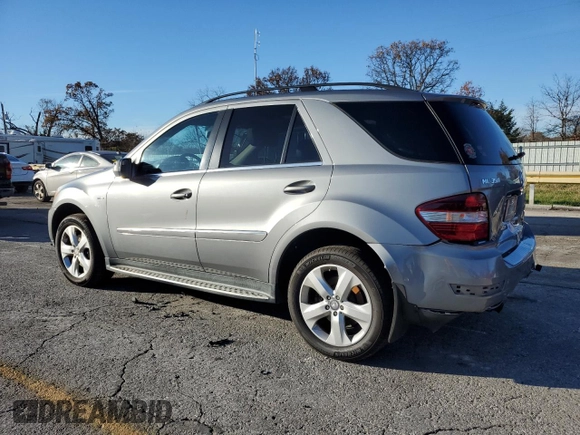 2010 Mercedes-Benz M 350 with VIN 4JGBB2FB1AA597786, listed as a Copart auction lot 80268194 with 103,808 mi miles and Salvage Title. Bid and sale history available at DreamBid. Image 2.