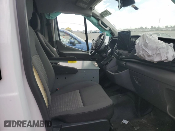 2022 Ford Transit Cargo with VIN 1FTBR1Y80NKA35809, listed as a Copart auction lot 71763524 with Not Provided miles and Salvage Title. Bid and sale history available at DreamBid. Image 10.
