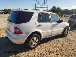 2002 Mercedes-Benz M-Class with VIN 4JGAB54E02A353932, listed as a Copart auction lot 75386794 with 157,027 mi miles and Clean Title. Bid and sale history available at carsss.com. Image 3.