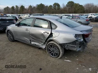 2024 Kia Forte GT-Line with VIN 3KPF54AD4RE701780, listed as a Copart auction lot 42227905 with 326 mi miles and Salvage Title. Bid and sale history available at carsss.com. Image 2.