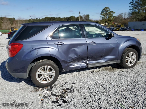2014 Chevrolet Equinox LS with VIN 2GNALAEK4E6265974, listed as a Copart auction lot 47959205 with 68,126 mi miles and Salvage Title. Bid and sale history available at carsss.com. Image 3.