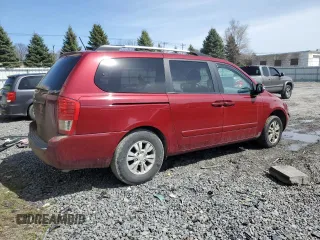 2012 Kia Sedona LX with VIN KNDMG4C74C6435232, listed as a Copart auction lot 51941995 with 210,698 mi miles and Clean Title. Bid and sale history available at carsss.com. Image 3.