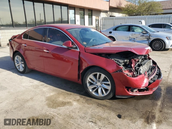 2014 Buick Regal Premium I с VIN 2G4GN5EX5E9171015, выставлен на аукционе Copart как лот 54404565 с пробегом 106 216 миль миль и Списание • Salvage title. История ставок и продаж доступна на DreamBid. Изображение 4.