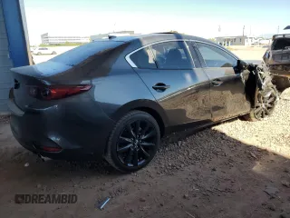2022 Mazda 3 2.5 Turbo with VIN JM1BPBAY5N1508986, listed as a Copart auction lot 58207155 with 53,601 mi miles and Salvage title. Bid and sale history available at DreamBid. Image 3.