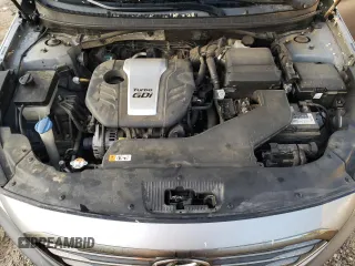 2015 Hyundai Sonata Eco z VIN 5NPE24AA9FH150330, wystawiony jako Copart lot #54132395 z przebiegiem 157 219 mil mil oraz Szkoda całkowita • Salvage title. Historia ofert i sprzedaży dostępna na DreamBid. Obrazek 11.