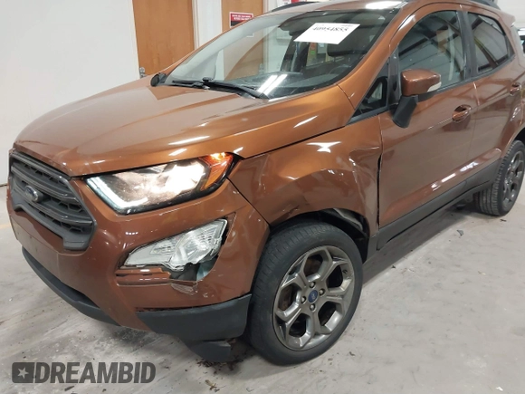 2018 Ford EcoSport SES with VIN MAJ6P1CL2JC170304, listed as a IAAI auction lot 40954855 with 112,012 mi miles and . Bid and sale history available at DreamBid. Image 6.