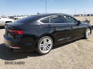 2019 Audi A5 Sportback Premium with VIN WAUANCF57KA053752, listed as a Copart auction lot 47690353 with 0 mi miles. Bid and sale history available at carsss.com. Image 3.