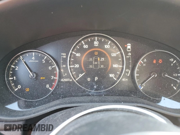 2019 Mazda Mazda3 Hatchback w/Premium Pkg with VIN JM1BPBNM1K1142494, listed as a Copart auction lot 45122415 with 42,607 mi miles and Salvage Title. Bid and sale history available at carsss.com. Image 9.