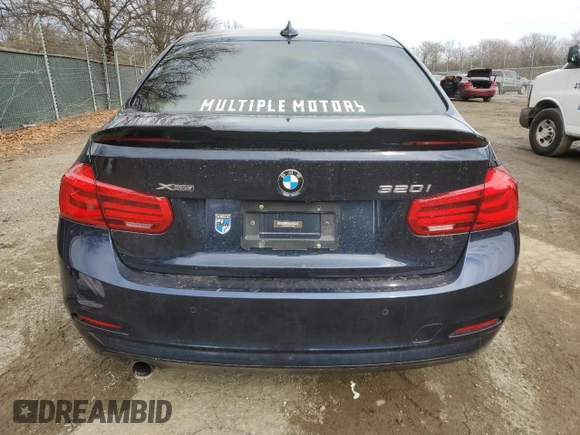 2016 BMW 3 Series 320i xDrive with VIN WBA8A3C54GK551746, listed as a Copart auction lot 44310405 with 77,137 mi miles and Salvage Title. Bid and sale history available at DreamBid. Image 6.