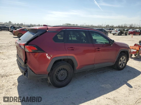 2020 Toyota RAV4 LE with VIN 2T3H1RFV1LC047109, listed as a Copart auction lot 48050075 with 169,115 mi miles and Salvage Title. Bid and sale history available at carsss.com. Image 3.