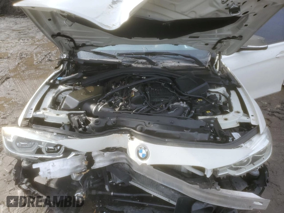 2016 BMW 3 Series 340i xDrive with VIN WBA8B7G58GNT96017, listed as a Copart auction lot 45542255 with 38,542 mi miles and Salvage title. Bid and sale history available at DreamBid. Image 12.