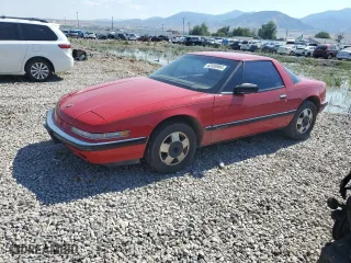 1989 Buick Reatta with VIN 1G4EC11C2KB906973, listed as a Copart auction lot 62456984 with 51,392 mi miles and Salvage Title. Bid and sale history available at carsss.com. Image 1.