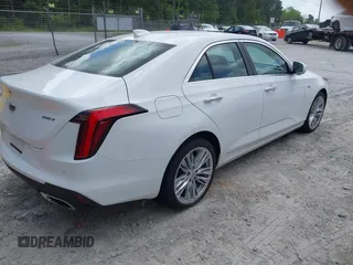 2024 Cadillac CT4 Premium Luxury with VIN 1G6DB5RK5R0103234, listed as a IAAI auction lot 42120527 with Not Provided miles and . Bid and sale history available at DreamBid. Image 4.