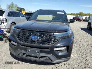 2023 Ford Explorer ST-Line with VIN 1FMSK8KH7PGA10123, listed as a Copart auction lot 45422205 with 29,136 mi miles and Salvage title. Bid and sale history available at DreamBid. Image 5.