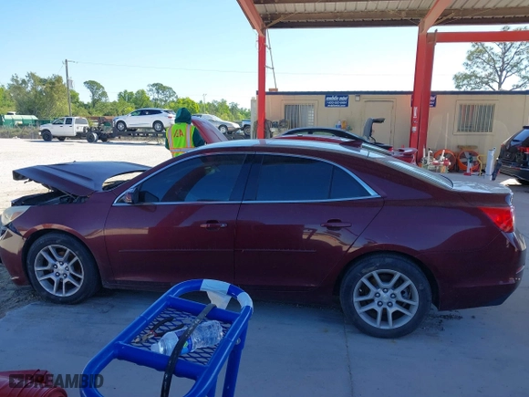2015 Chevrolet Malibu LT with VIN 1G11C5SL0FF258582, listed as a IAAI auction lot 41770803 with 195,628 mi miles. Bid and sale history available at carsss.com. Image 14.