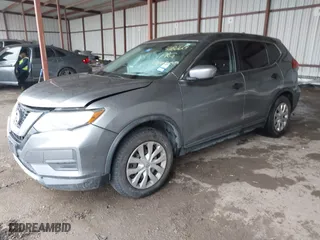 2017 Nissan Rogue S with VIN KNMAT2MT6HP549457, listed as a IAAI auction lot 41186601 with 186,913 mi miles. Bid and sale history available at carsss.com. Image 17.
