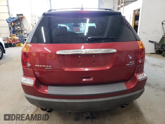 2007 Chrysler Pacifica Touring with VIN 2A8GF68XX7R299541, listed as a Copart auction lot 73611634 with 20,193 mi miles and Salvage title. Bid and sale history available at DreamBid. Image 6.