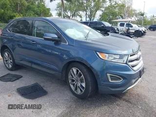 2018 Ford Edge Titanium with VIN 2FMPK4K82JBB35110, listed as a IAAI auction lot 41727507 with 83,644 mi miles. Bid and sale history available at carsss.com. Image 1.
