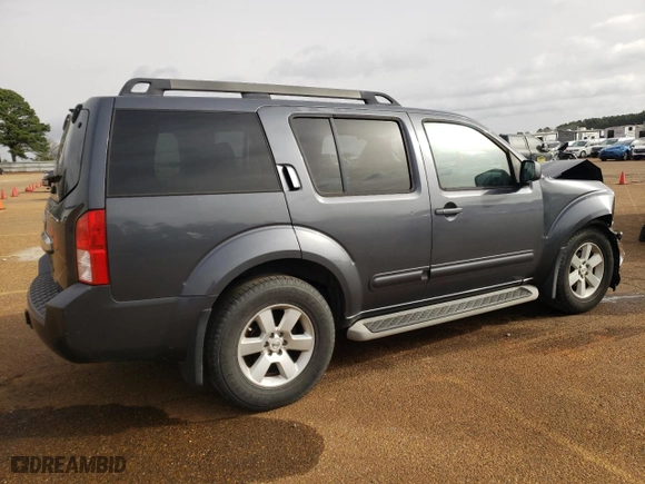 2012 Nissan Pathfinder SV with VIN 5N1AR1NN3CC617525, listed as a Copart auction lot 47938735 with 164,824 mi miles and Salvage Title. Bid and sale history available at carsss.com. Image 3.