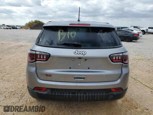 2018 Jeep Compass Sport z VIN 3C4NJCABXJT226961, wystawiony jako Copart lot #72119874 z przebiegiem 70 210 mil mil oraz Czysty tytuł • Clean title. Historia ofert i sprzedaży dostępna na DreamBid. Obrazek 6.