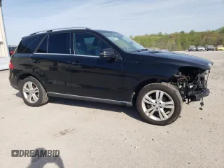 2014 Mercedes-Benz M 350 with VIN 4JGDA2EB2EA324276, listed as a Copart auction lot 53808515 with 199,264 mi miles and Salvage Title. Bid and sale history available at DreamBid. Image 4.