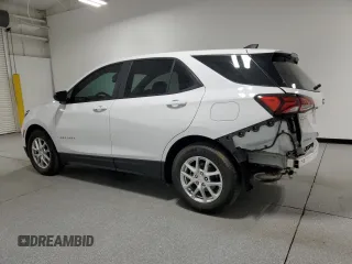 2024 Chevrolet Equinox LS with VIN 3GNAXHEGXRL161340, listed as a Copart auction lot 55029395 with 23,935 mi miles and Clean Title. Bid and sale history available at DreamBid. Image 2.