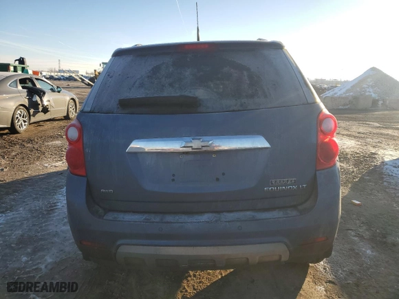2011 Chevrolet Equinox LT w/2LT with VIN 2CNFLNECXB6392282, listed as a Copart auction lot 88981065 with 196,330 mi miles and Salvage Title. Bid and sale history available at carsss.com. Image 6.