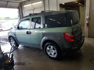 2004 Honda Element EX with VIN 5J6YH18624L012112, listed as a Copart auction lot 58342825 with 205,305 mi miles and Salvage title. Bid and sale history available at DreamBid. Image 2.