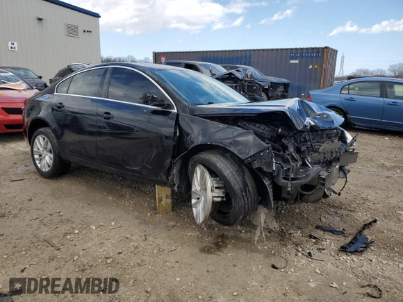2014 Buick Regal with VIN 2G4GK5EXXE9318177, listed as a Copart auction lot 50540725 with 91,157 mi miles and Non Repairable. Bid and sale history available at DreamBid. Image 4.
