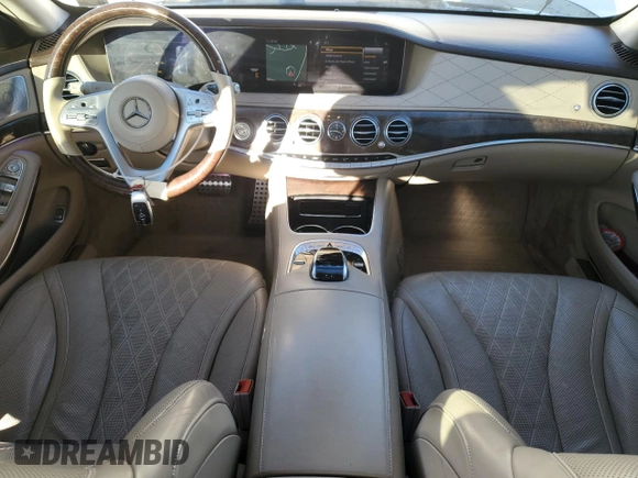 2018 Mercedes-Benz S 560 with VIN WDDUG8DB0JA380210, listed as a Copart auction lot 42858285 with 111,984 mi miles and Salvage Title. Bid and sale history available at carsss.com. Image 8.