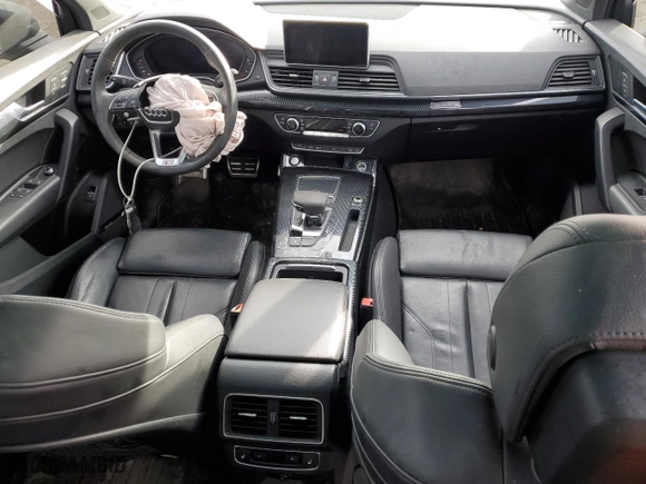 2019 Audi Q5 Prestige with VIN WA1FNAFY2K2031623, listed as a Copart auction lot 49872755 with 0 mi miles and Salvage Title. Bid and sale history available at carsss.com. Image 8.
