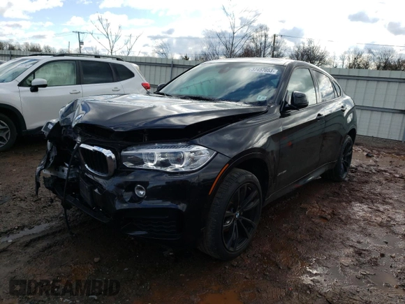 2019 BMW X6 xDrive35i with VIN 5UXKU2C50K0Z64082, listed as a Copart auction lot 37457053 with 63,228 mi miles. Bid and sale history available at carsss.com. Image 1.