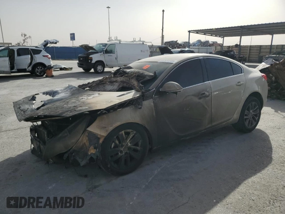 2016 Buick Regal with VIN 2G4GK5EX5G9206583, listed as a Copart auction lot 47854735 with 0 mi miles and Salvage Title. Bid and sale history available at carsss.com. Image 1.